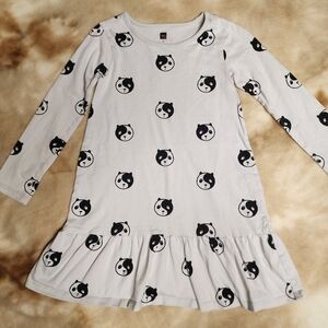 Tea Collection Girls Panda Yin Yang Dress